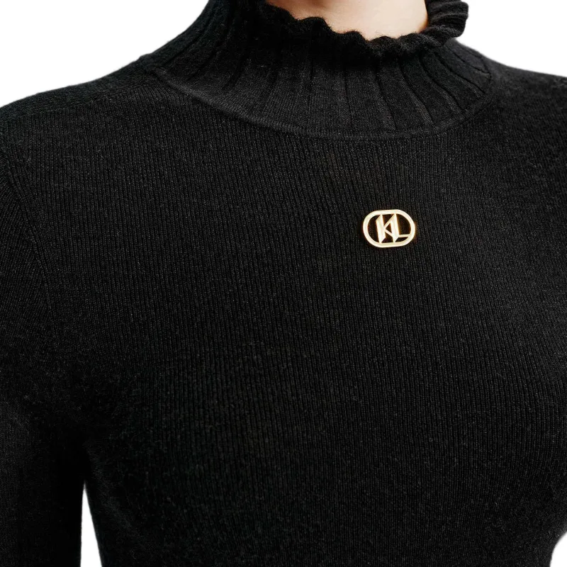 KARL LAGERFELD FW24 Sweater Women's Black-4