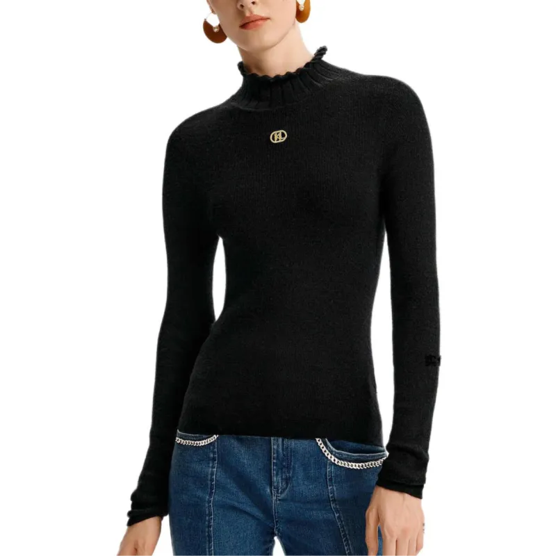 KARL LAGERFELD FW24 Sweater Women's Black-2