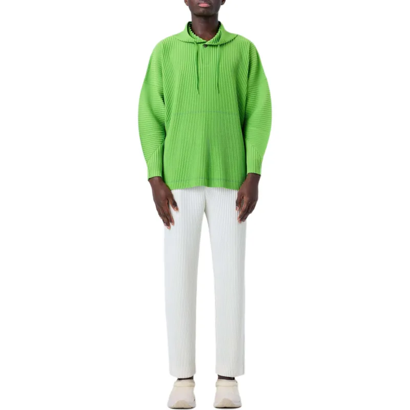 Homme Plissé Issey Miyake FW24 Sweatshirt Men's Green-3