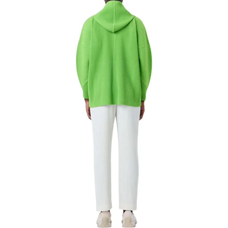 Homme Plissé Issey Miyake FW24 Sweatshirt Men's Green-4