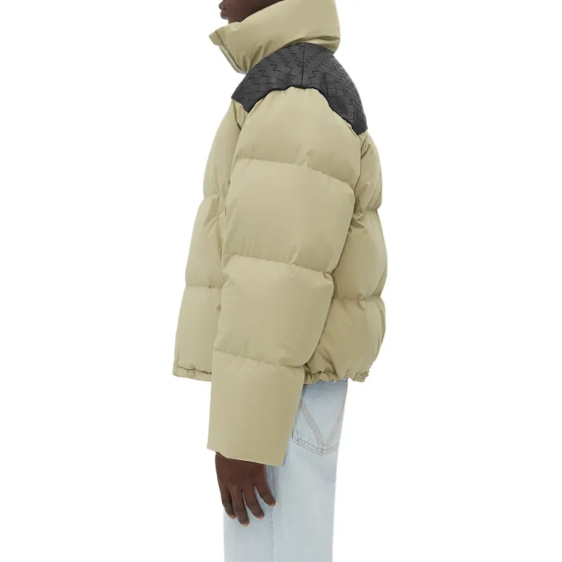 Bottega Veneta Frosted Poplin Puffer Jacket-3