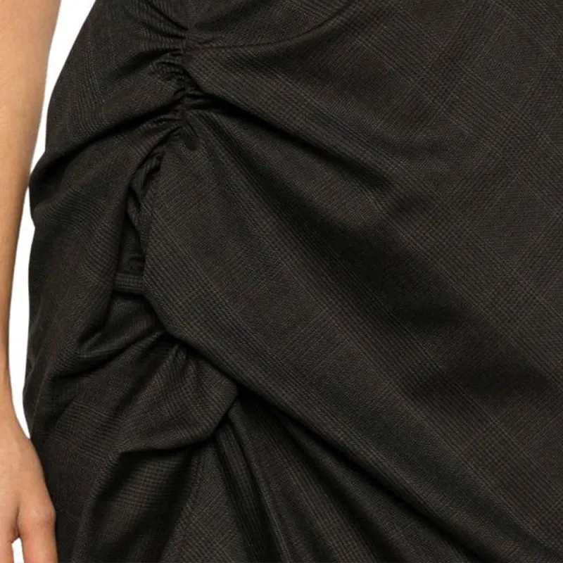 Vivienne Westwood Side Panther Gathered Skirt-5