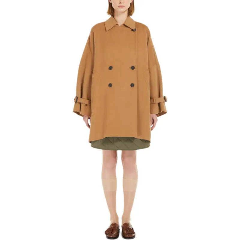 WEEKEND MaxMara Coat Women's Khaki-1