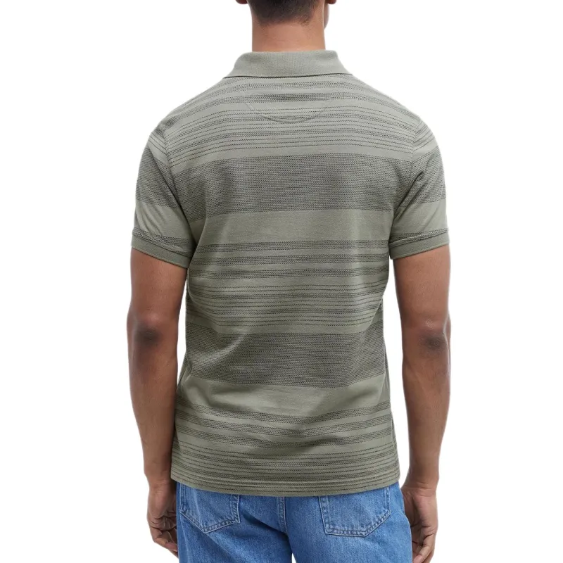 BARBOUR FW24 Polo Shirt Men's Green-2