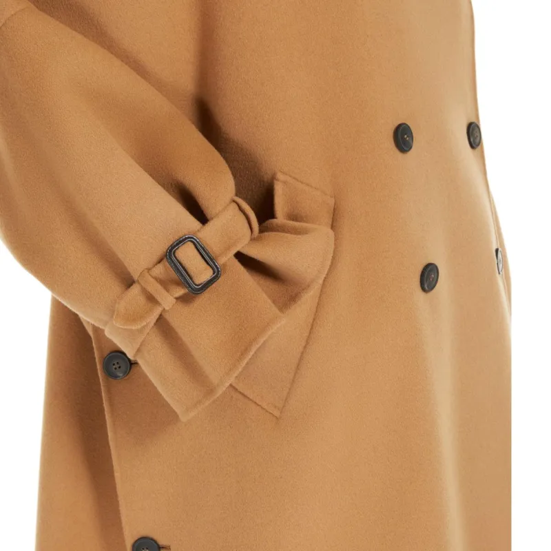 WEEKEND MaxMara Coat Women's Khaki-4