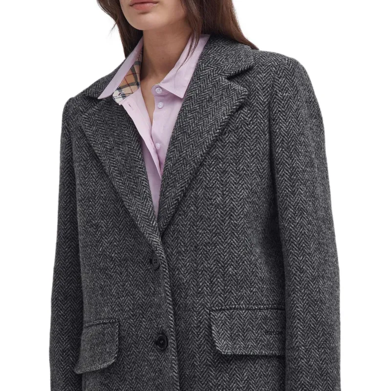 BARBOUR FW24 Business Suits Coats Women's Gray-5