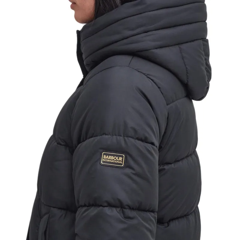 BARBOUR Barron FW24 Puffer Jacket Women's Black-6