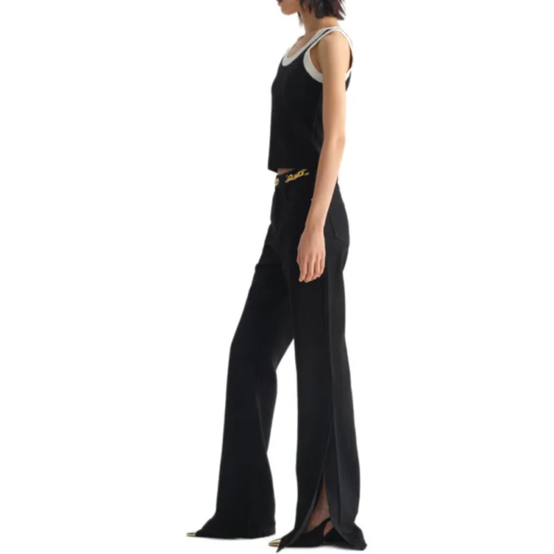 KARL LAGERFELD Casual Pants Women's Black-3