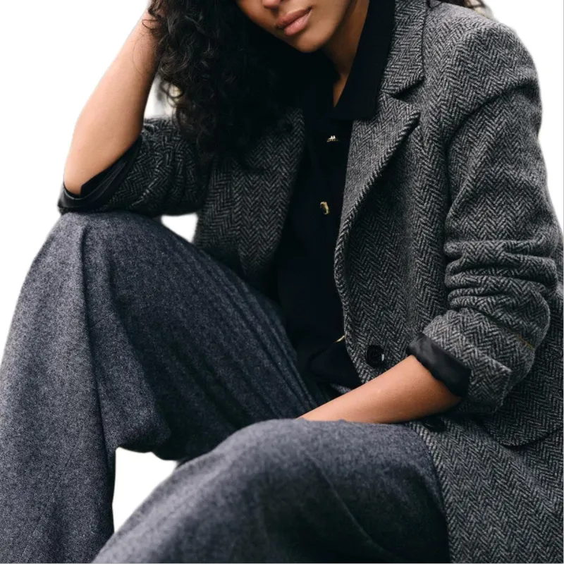 BARBOUR FW24 Business Suits Coats Women's Gray-6