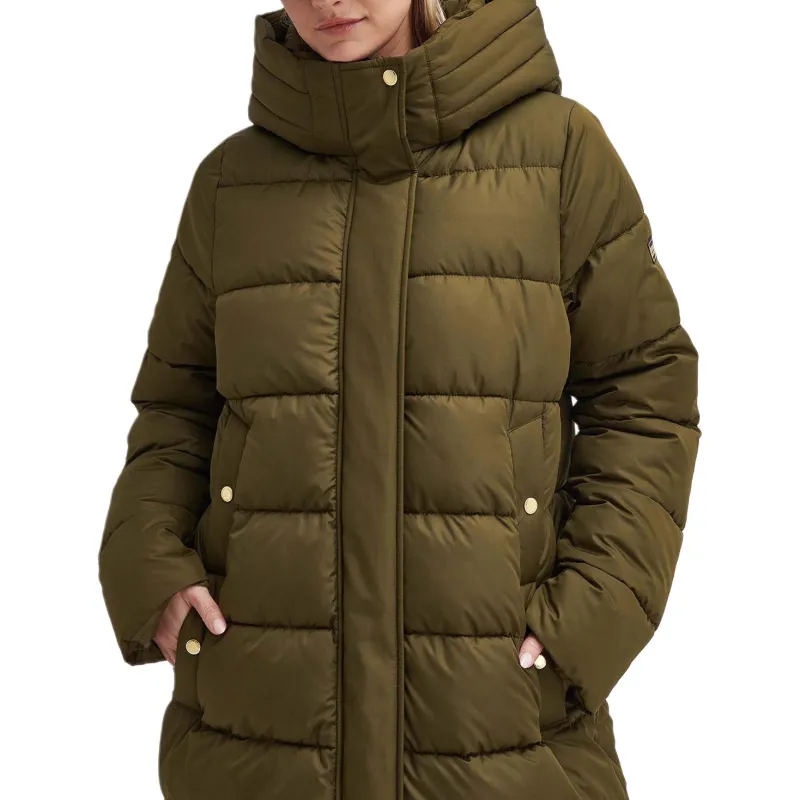 BARBOUR FW24 Puffer Jacket Women's Olive Green-3