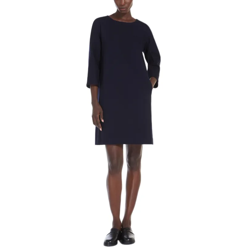 MaxMara Long-Sleeved Dresses Women's Navy-2