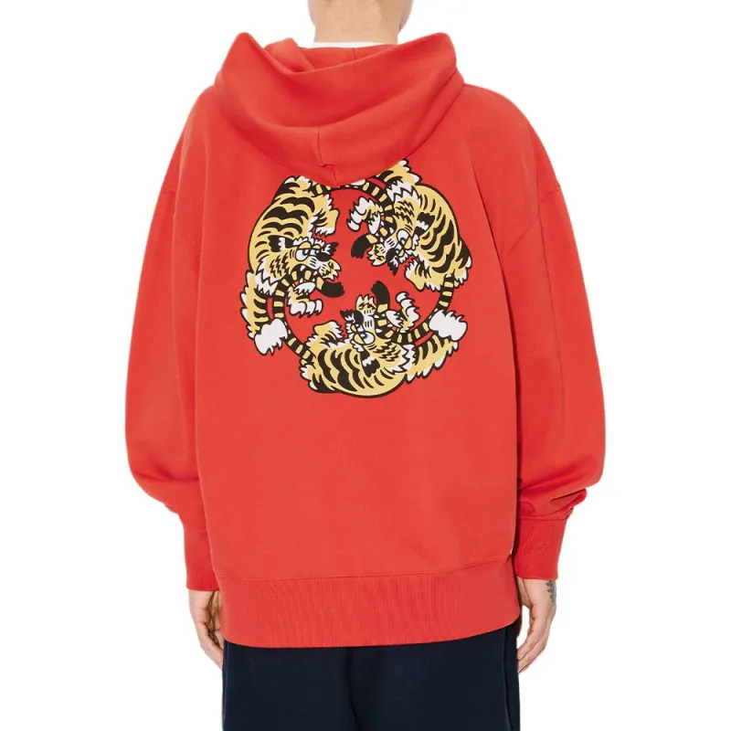 KENZO FW24 Sweatshirt Unisex Dark Orange-6