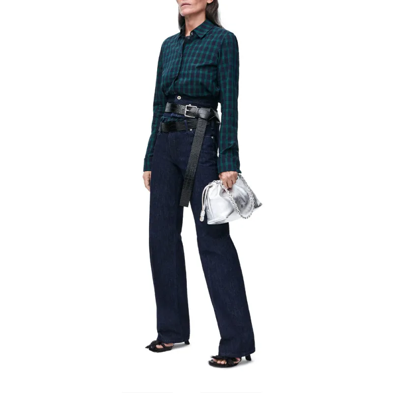 LOEWE Checked Poplin Shirt-3