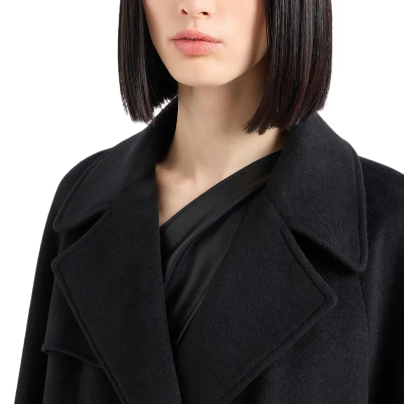 ARMANI EXCHANGEAE FW24 Jackets & Coats Women's Black-4