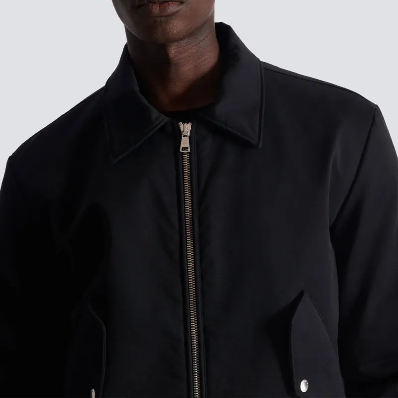 BALMAIN Logo embroidered Bomber Jacket-6