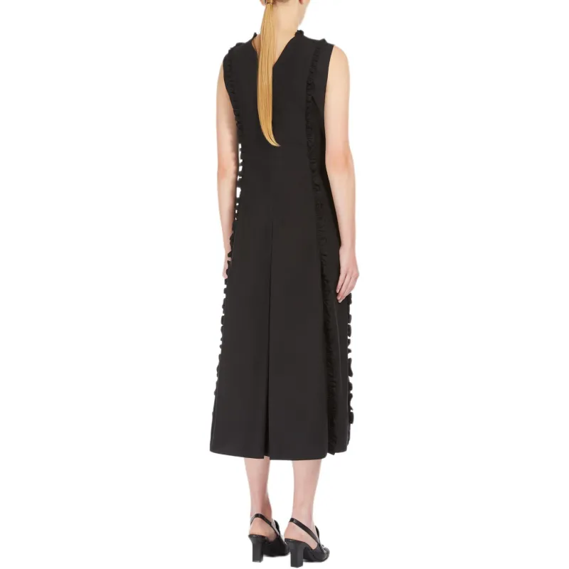 'S MAX MARA Milena Collection Sleeveless Dress Women's Black-3