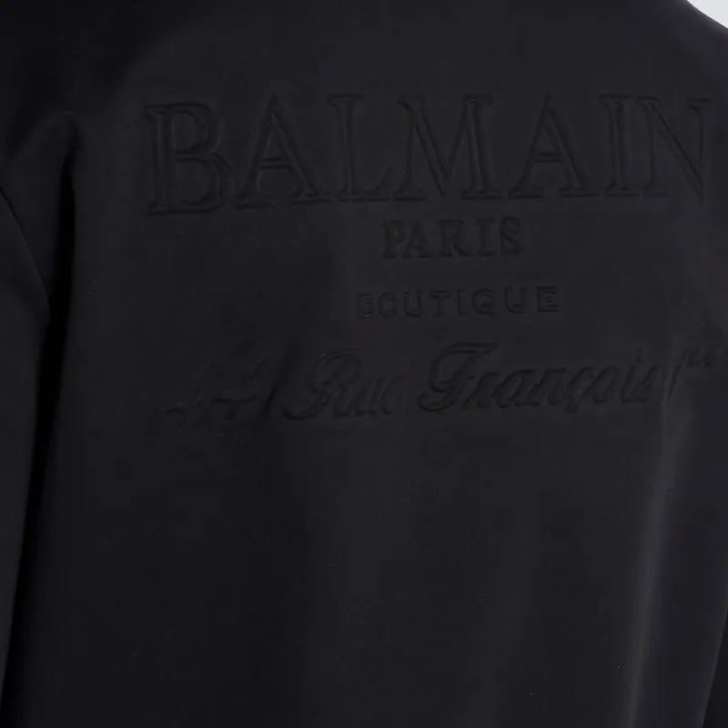 BALMAIN Logo embroidered Bomber Jacket-7