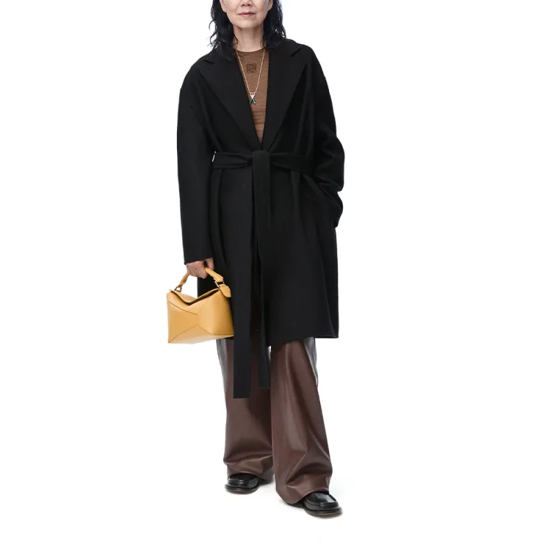 LOEWE Coats Women's Black-1