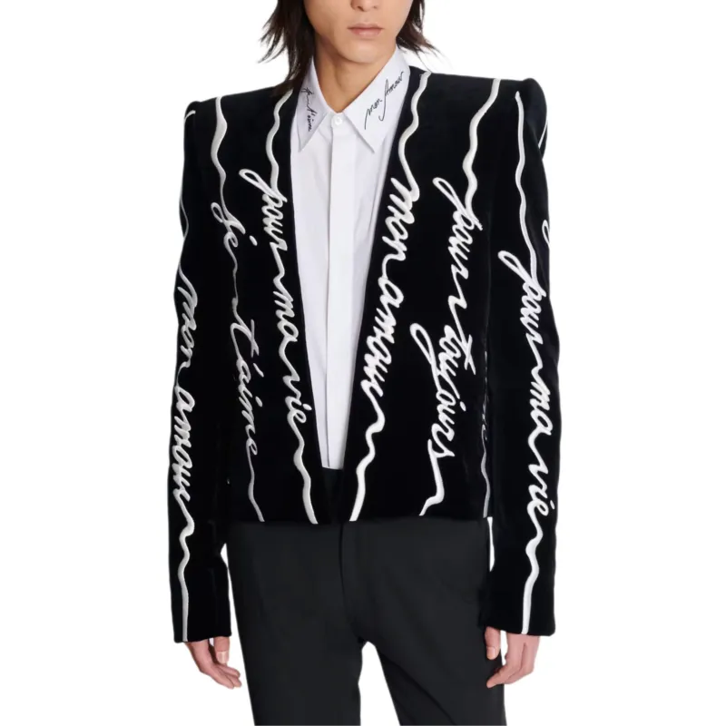 BALMAIN Spencer Embroidered Blazer-3