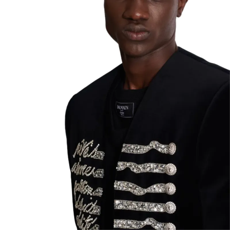 BALMAIN Spencer Velvet Jacket-6