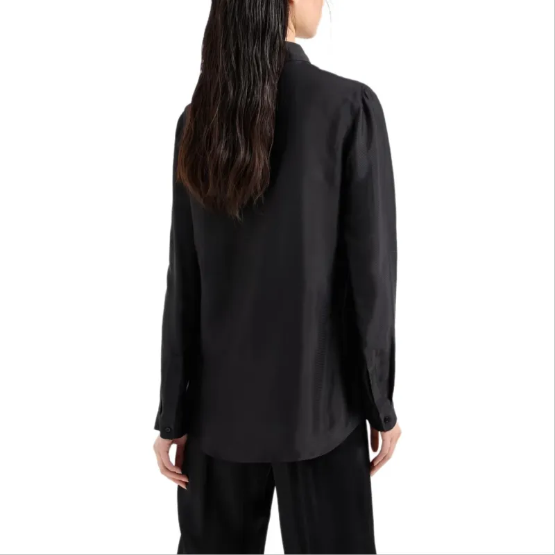 ARMANI EXCHANGEAE FW24 Shirt Women's Black-2