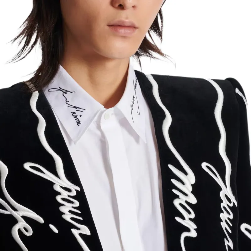 BALMAIN Spencer Embroidered Blazer-6