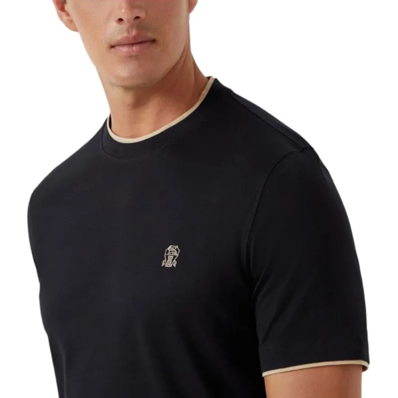 Brunello Cucinelli Layered Effect Crewneck T Shirt-5