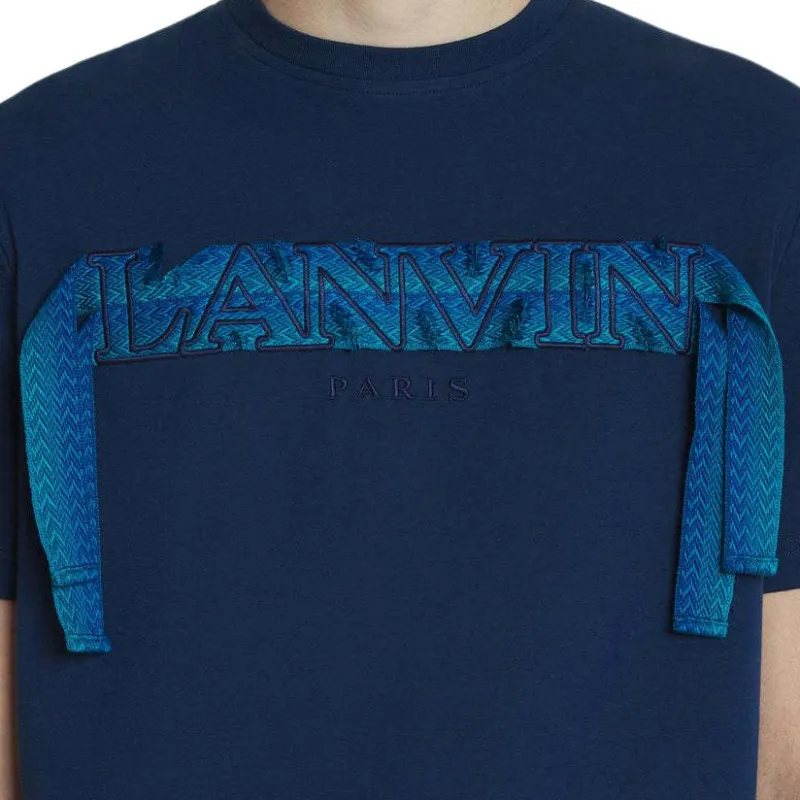 Lanvin Curb Lace Crewneck T Shirt-2
