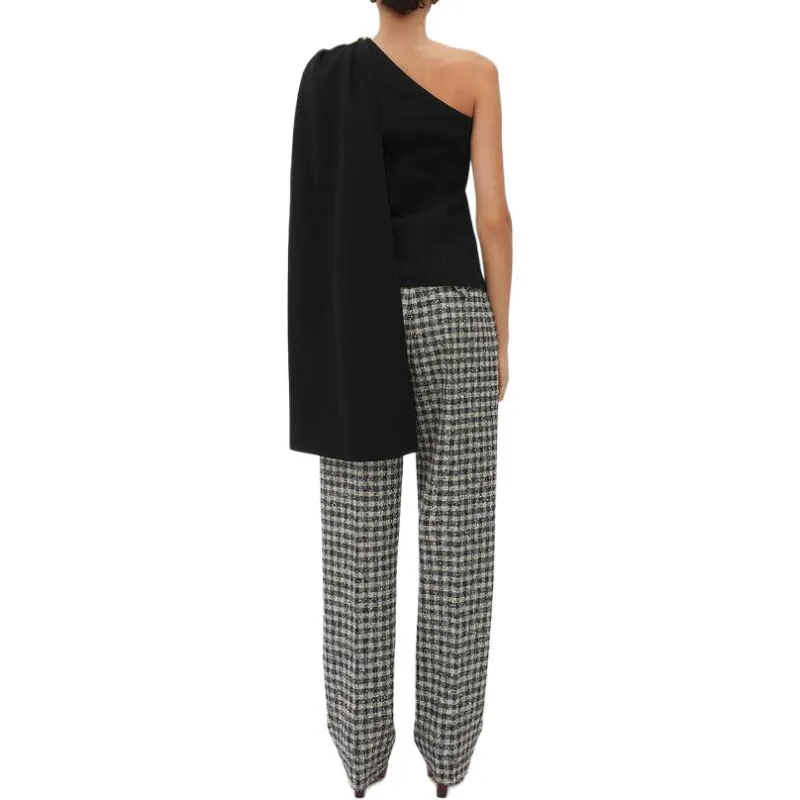 Bottega Veneta Drape Detailed Sleeveless Top-1