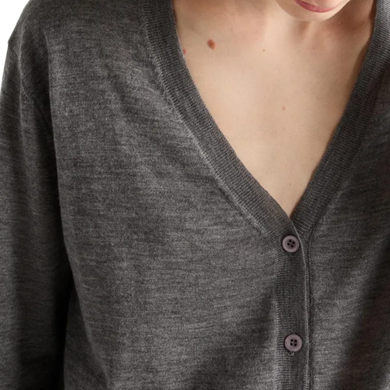 PRADA SS25 Cashmere Sweater Women's Gray-5