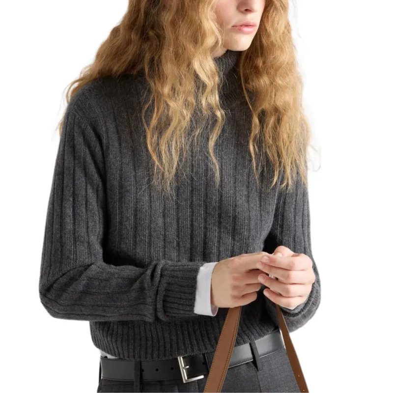 PRADA Cashmere Turtleneck Sweater-3
