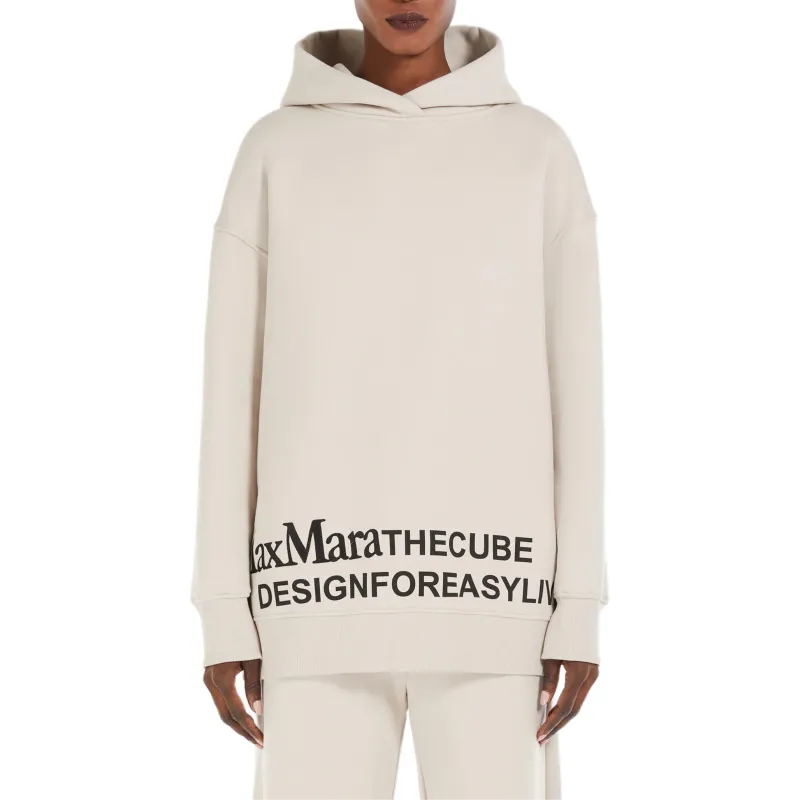'S MAX MARA Logo print Hoodie-1