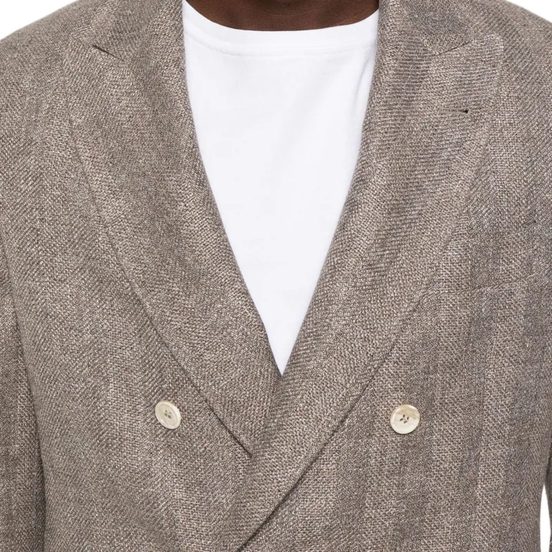 Brunello Cucinelli Double Breasted Tailored Blazer-4