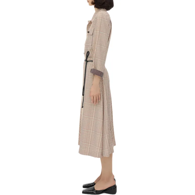 Bottega Veneta Check Skirt-2