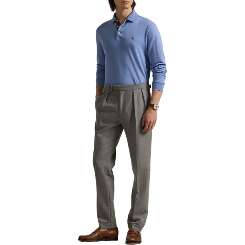 Polo Ralph Lauren FW24 Polo Shirt Men's Sky Blue-1