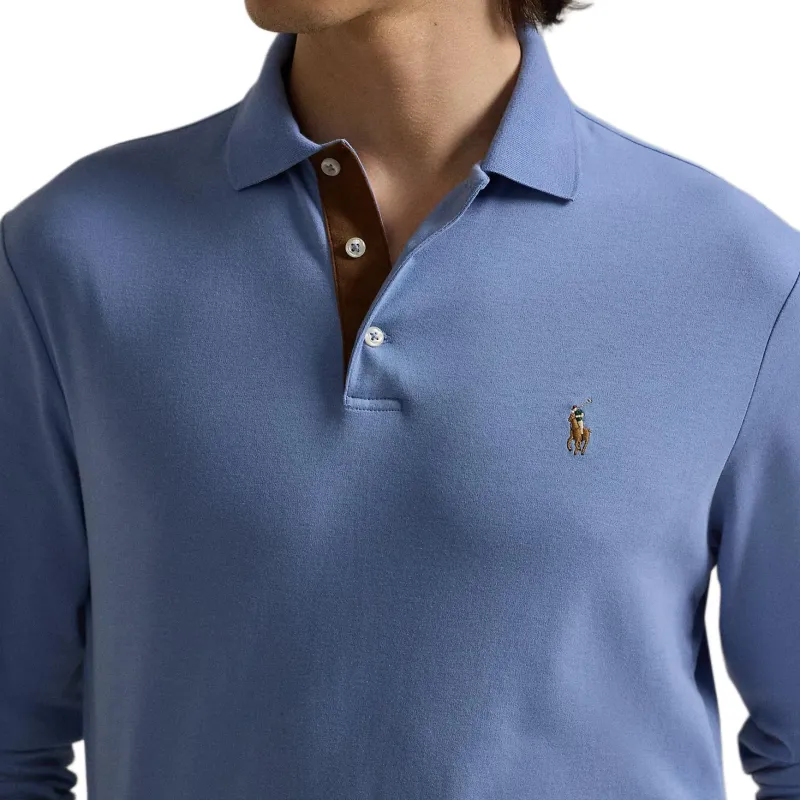 Polo Ralph Lauren FW24 Polo Shirt Men's Sky Blue-5