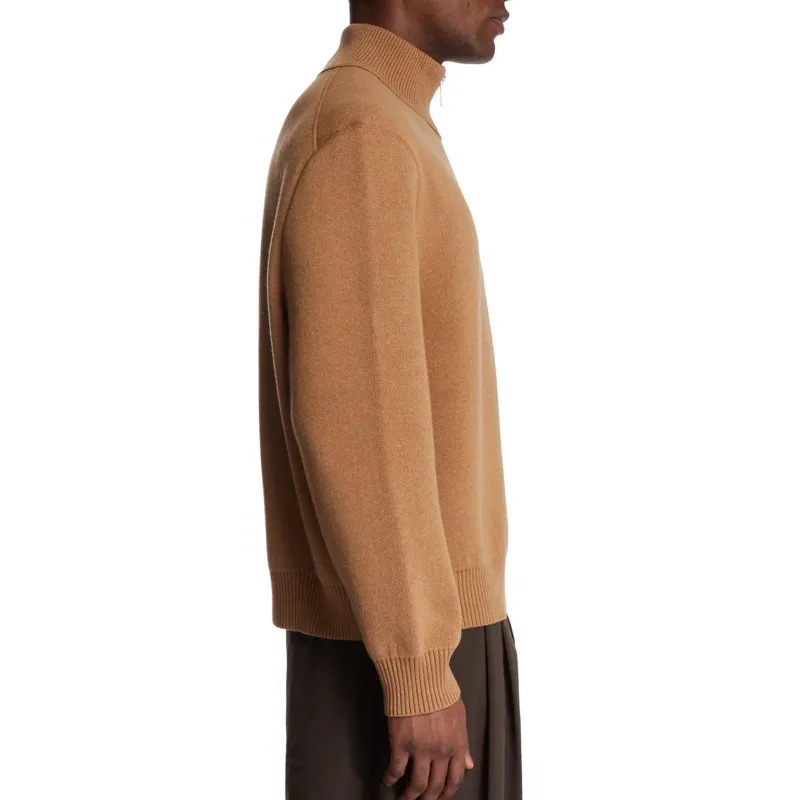 Bottega Veneta FW24 Cashmere Sweater Men's Brown-3
