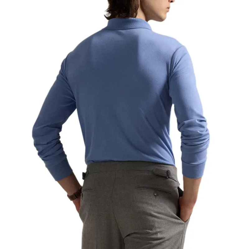 Polo Ralph Lauren FW24 Polo Shirt Men's Sky Blue-3