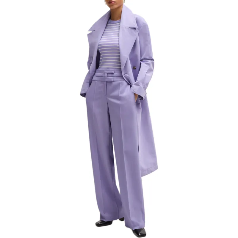 HUGO BOSS FW24 Sweater Women's Purple-4