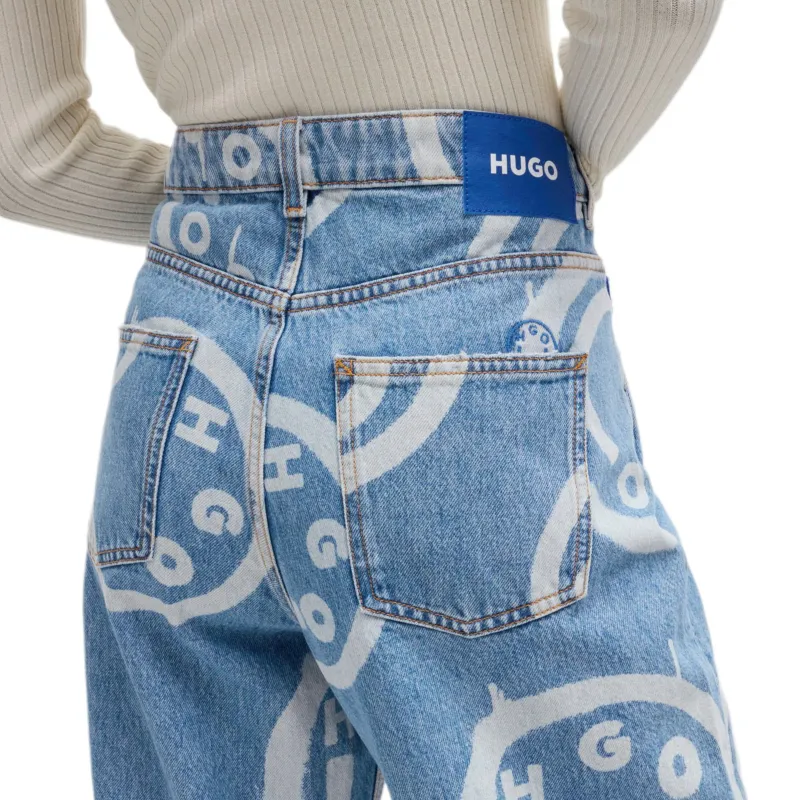 HUGO BOSS Graphic print Jeans-4