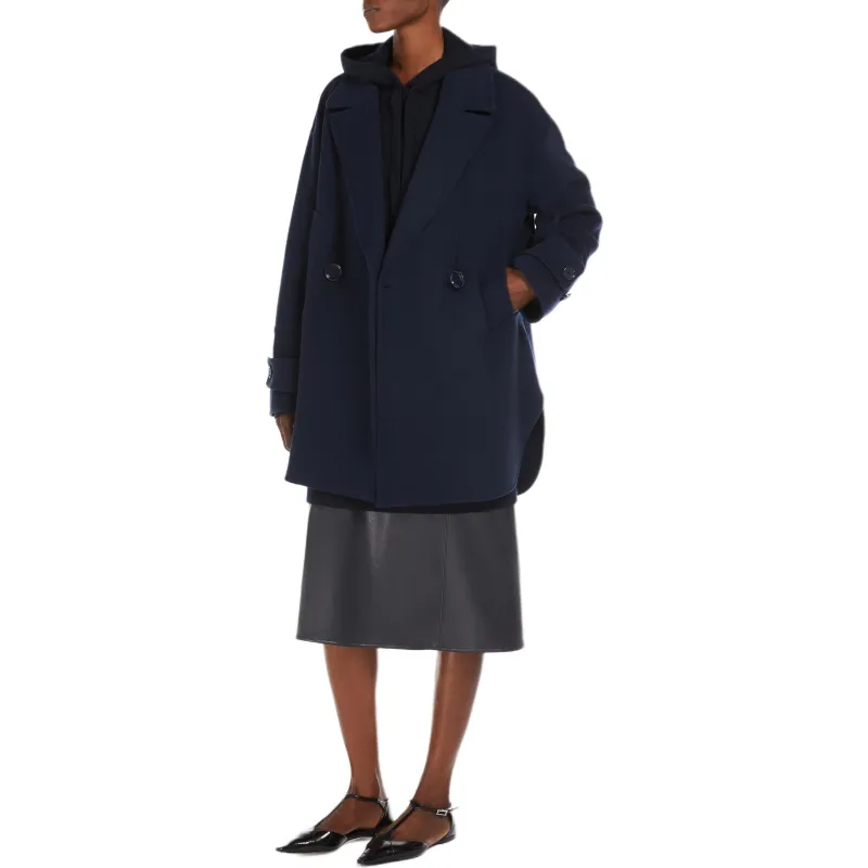 'S MAX MARA Jackets Coats Women's Marine Blue-3