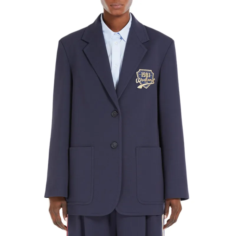 MaxMara Jackets & Coats Women's Marine Blue-1