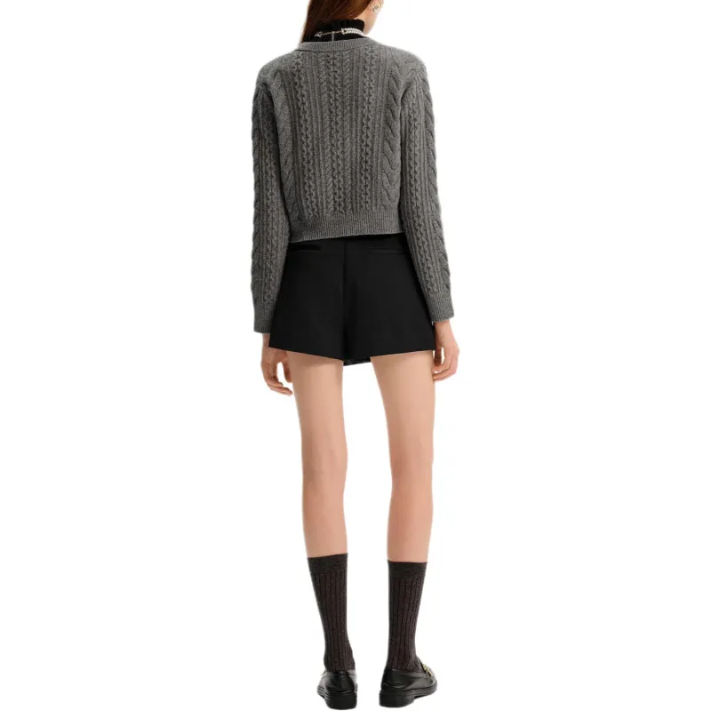 KARL LAGERFELD FW24 Sweater Women's Gray-3