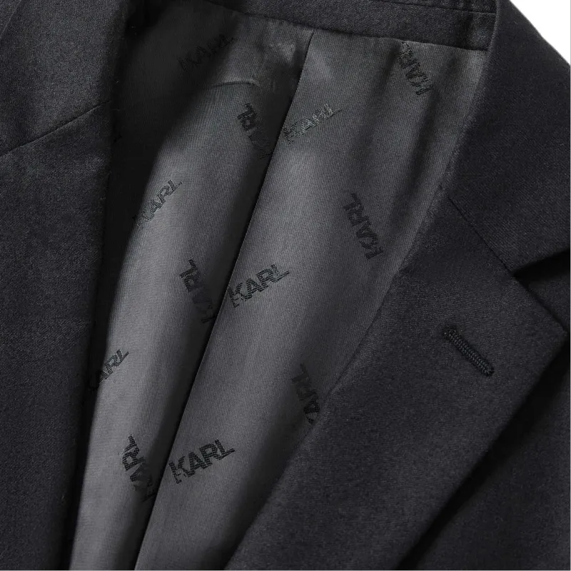 KARL LAGERFELD FW24 Jackets & Coats Men's Black-2