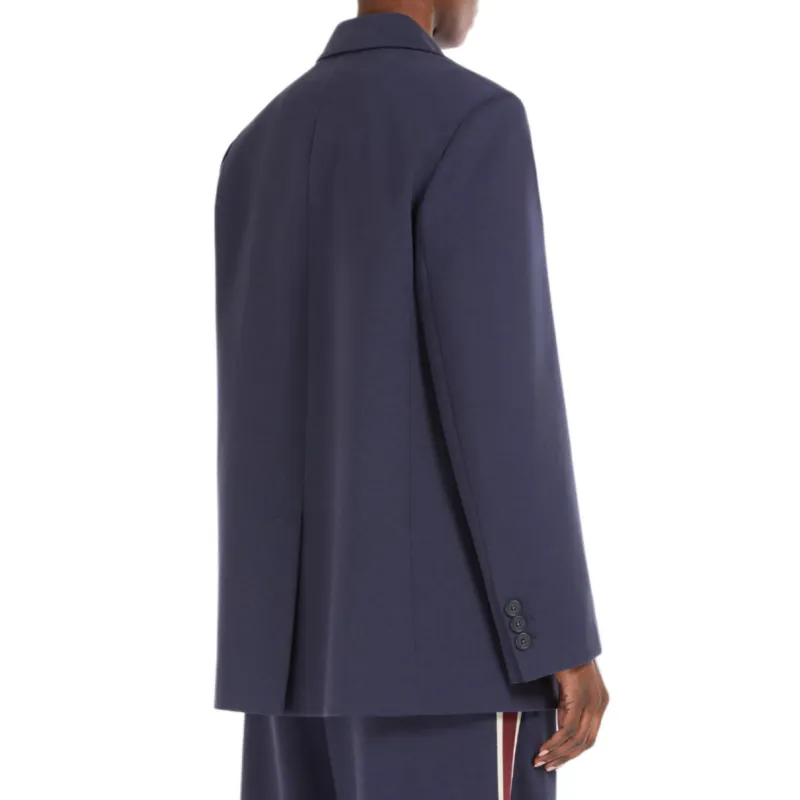 MaxMara Jackets & Coats Women's Marine Blue-3
