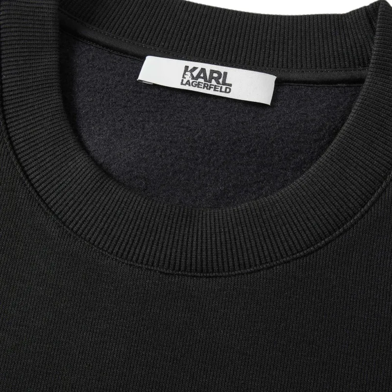 KARL LAGERFELD FW24 Sweatshirt Men's Black-4