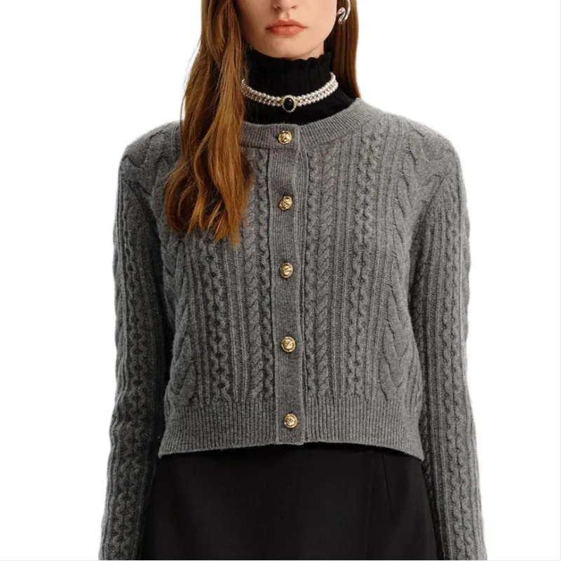 KARL LAGERFELD FW24 Sweater Women's Gray-1