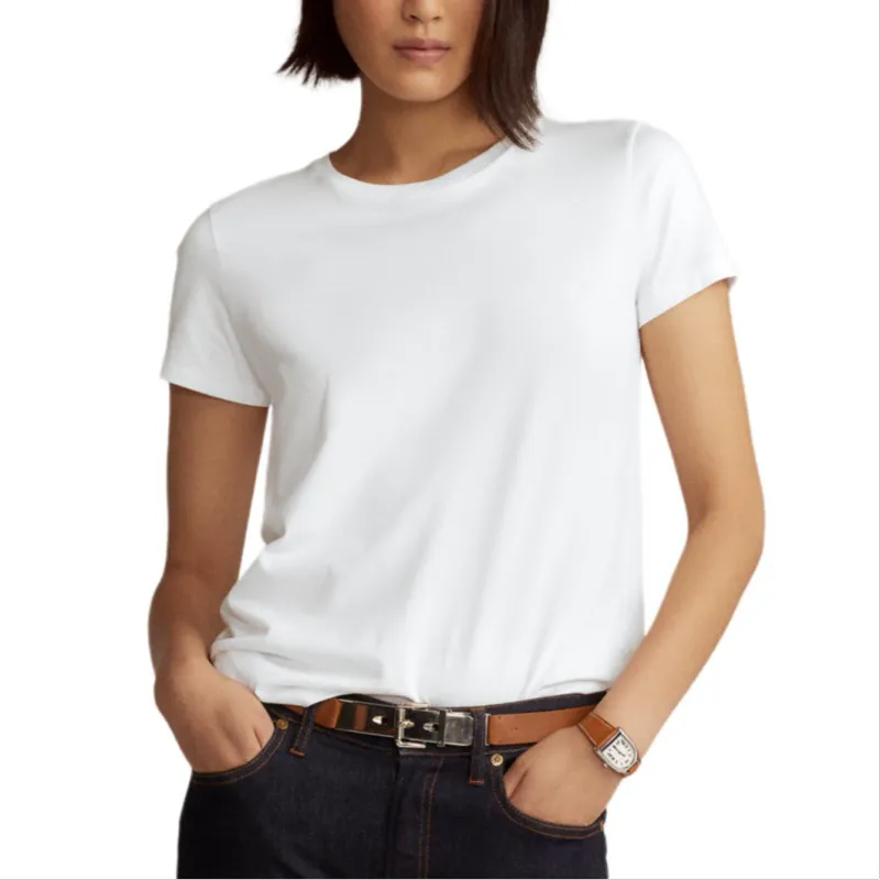 Ralph Lauren Collection Logo embroidered Cotton T shirt-2