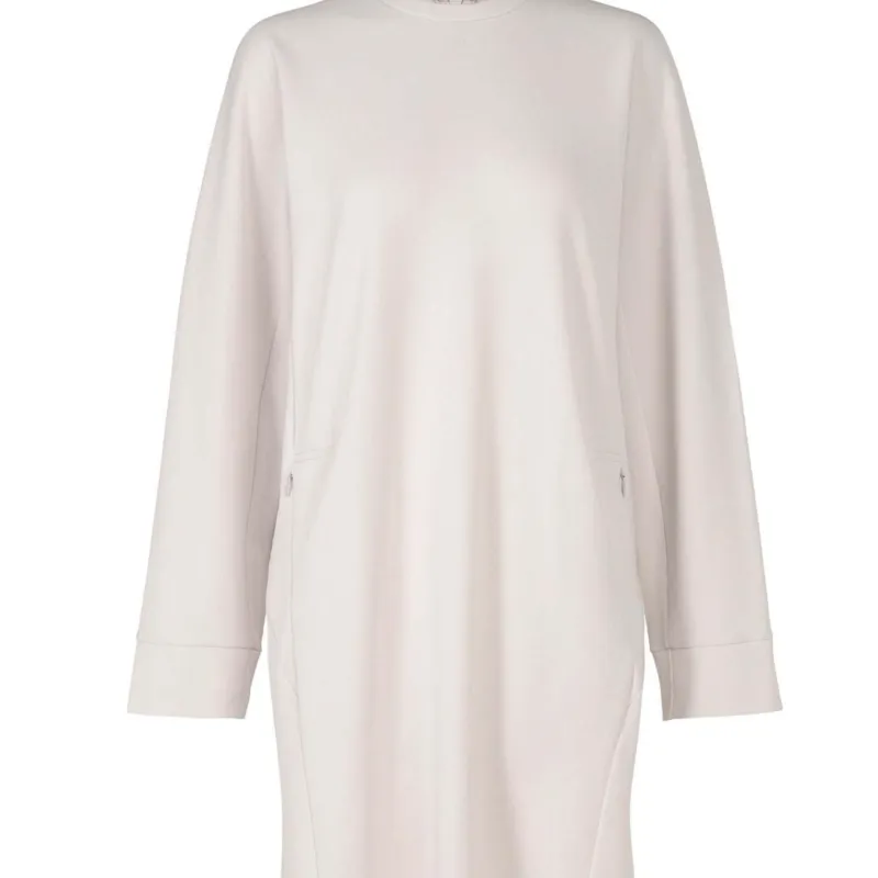 ISSEY MIYAKE Long-Sleeved Dresses Women's White-1