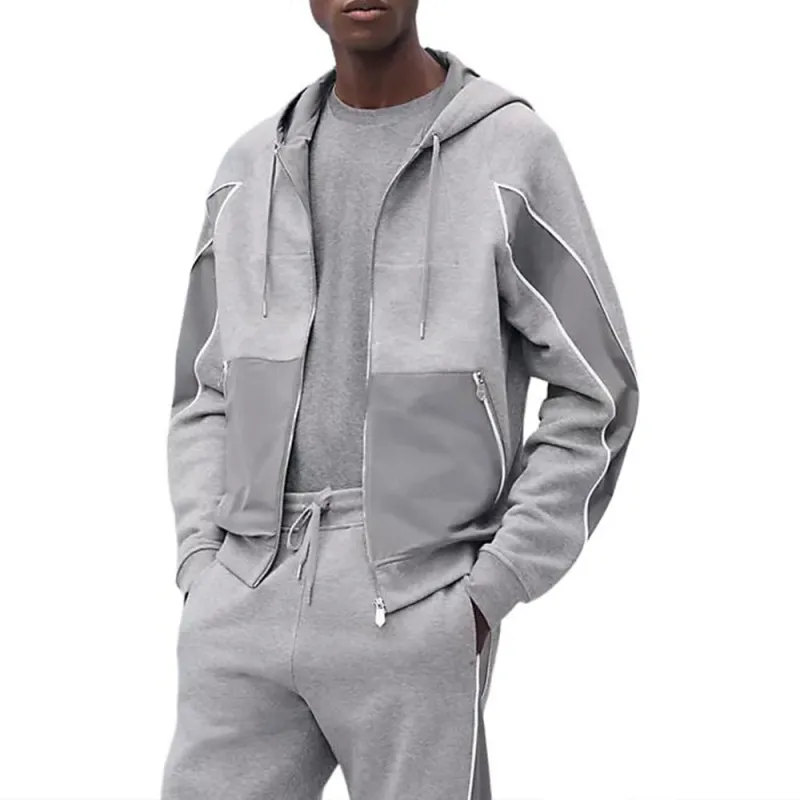HERMES FW24 Jackets & Coats Men's Gray-2